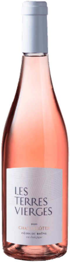 Les Terres Vierges Côtes du Rhône rosé BIO