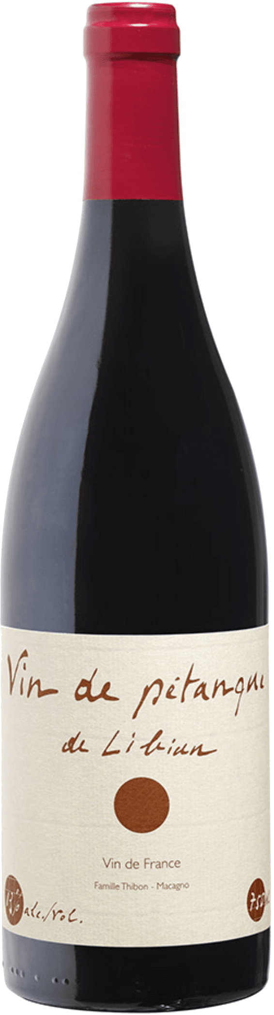 Vin de Pétanque, Côtes du Rhône rouge 2024